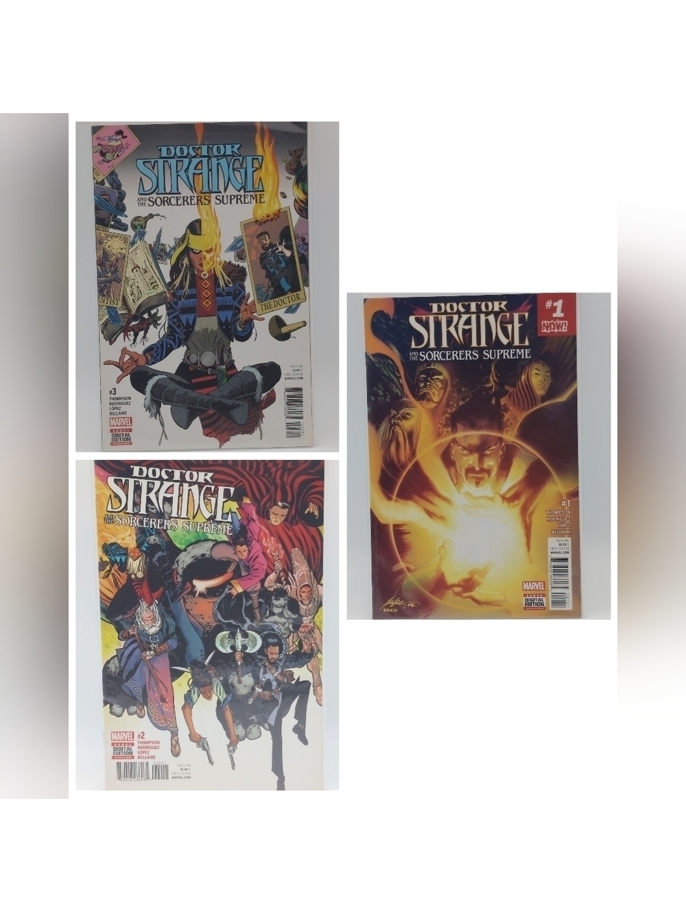 Marvel Doctor Strange And The Sorcerers Supreme Comic Collection # 1 2 3